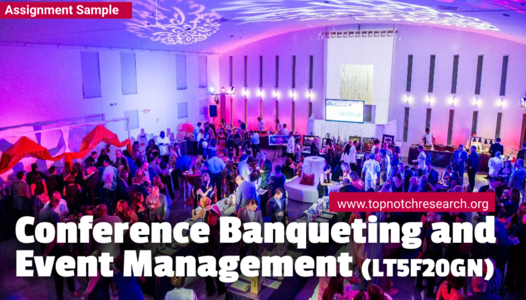 Conference Banqueting and Event Management - LT5F20GN